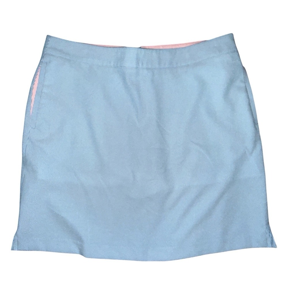 Greg Norman Seersucker Golf Skort – Size 8